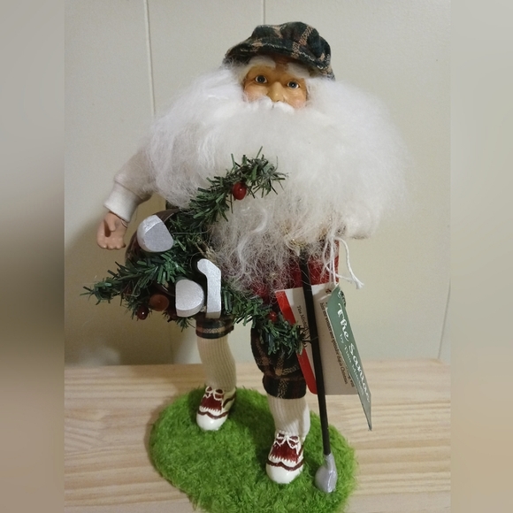The Santas by Tina Mitchell Golfing Santa - Picture 2 of 9